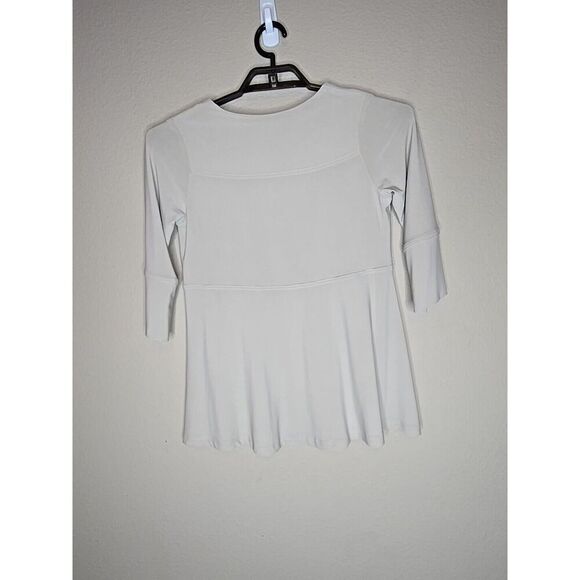 Sympli The Best Canada Open Front One Button Women's Shirt Cardigan Size 6 t70 - Picture 2 of 8
